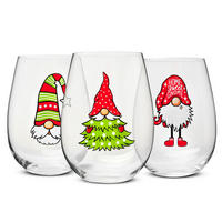 WEIHNACHTSGLÄSER GOD JUL, 3ER-SET, 550 ML - Transparent, Glas (0.55L) - Krosno Glass