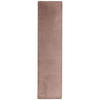 HOCHFLOR VELOURS LÄUFER TEPPICH LUNA - Mokka, Textil (100/100cm) - Snapstyle