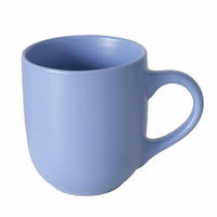 BECHER Pastell Blau 300 ml 8,5/8,5/9,5 cm - Blau, Keramik (0.3L) - Boltze Home