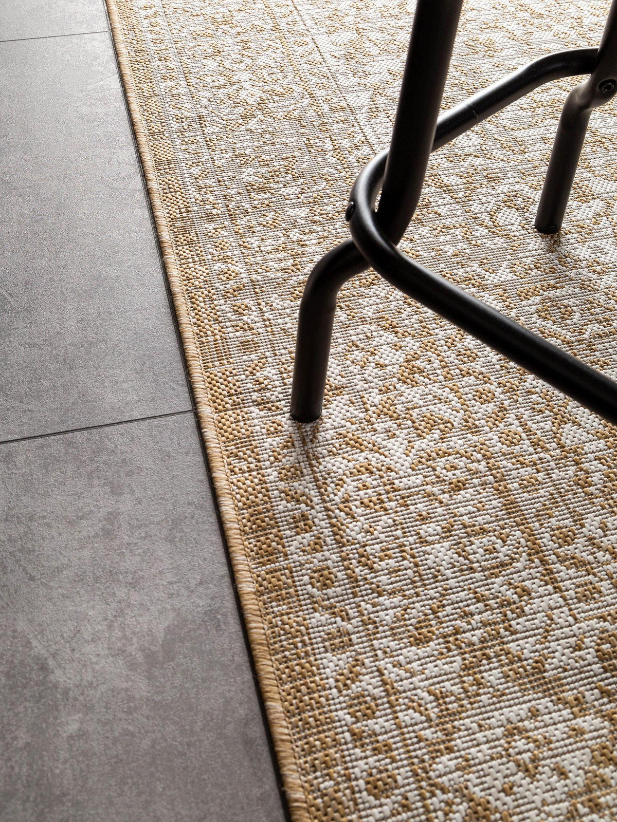 OUTDOORTEPPICH Cleo Cream/Beige 240x340 cm - Creme, Textil (240/340cm) - benuta Nest