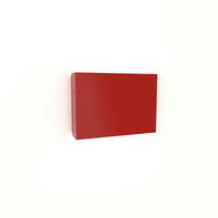 LED-WANDLEUCHTE - Rot, Metall (15.4/11/3.6cm) - Lumicom