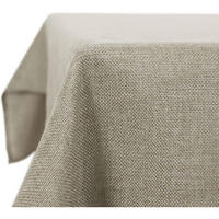TISCHDECKE wasserabweisend, Leinenoptik - Beige, Textil (200/0.5/140cm) - LUXUSKOLLEKTION