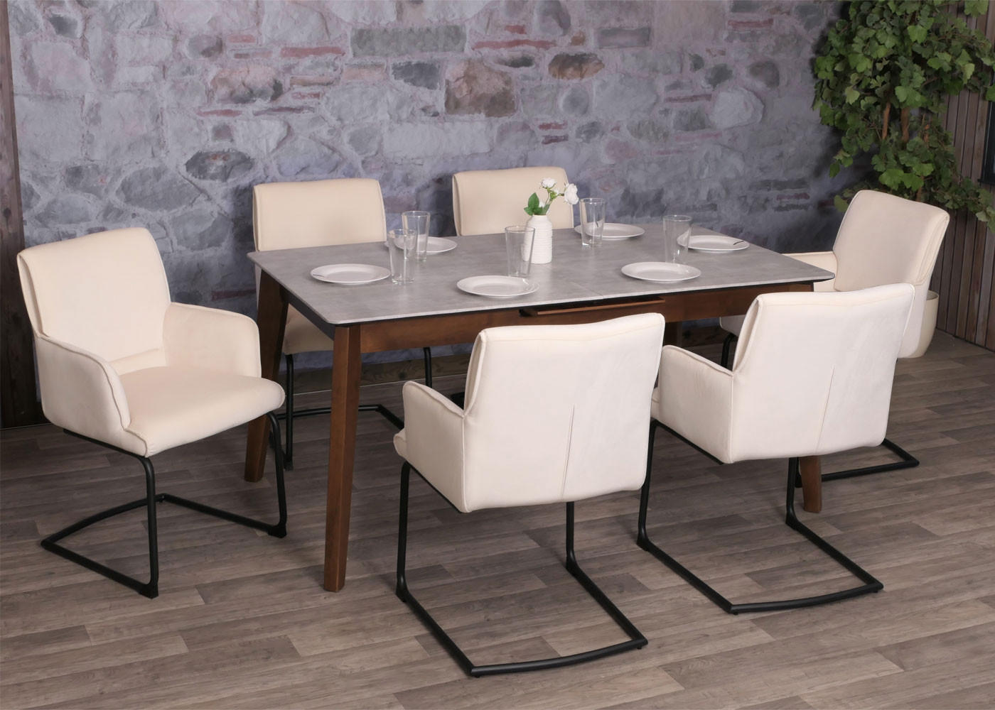 FREISCHWINGER Beige - Beige, Textil (54/89/58cm) - MCW