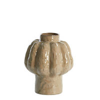VASE Aliveri Braun Ø21,5/25 cm - Braun, Keramik (25cm) - Light & Living