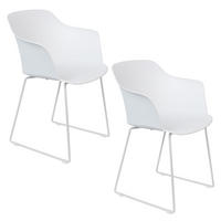 ESSZIMMERSTUHL Tango Weiß - 2 er Set - Weiß, Kunststoff (58/81.5/54cm) - Housecraft Living