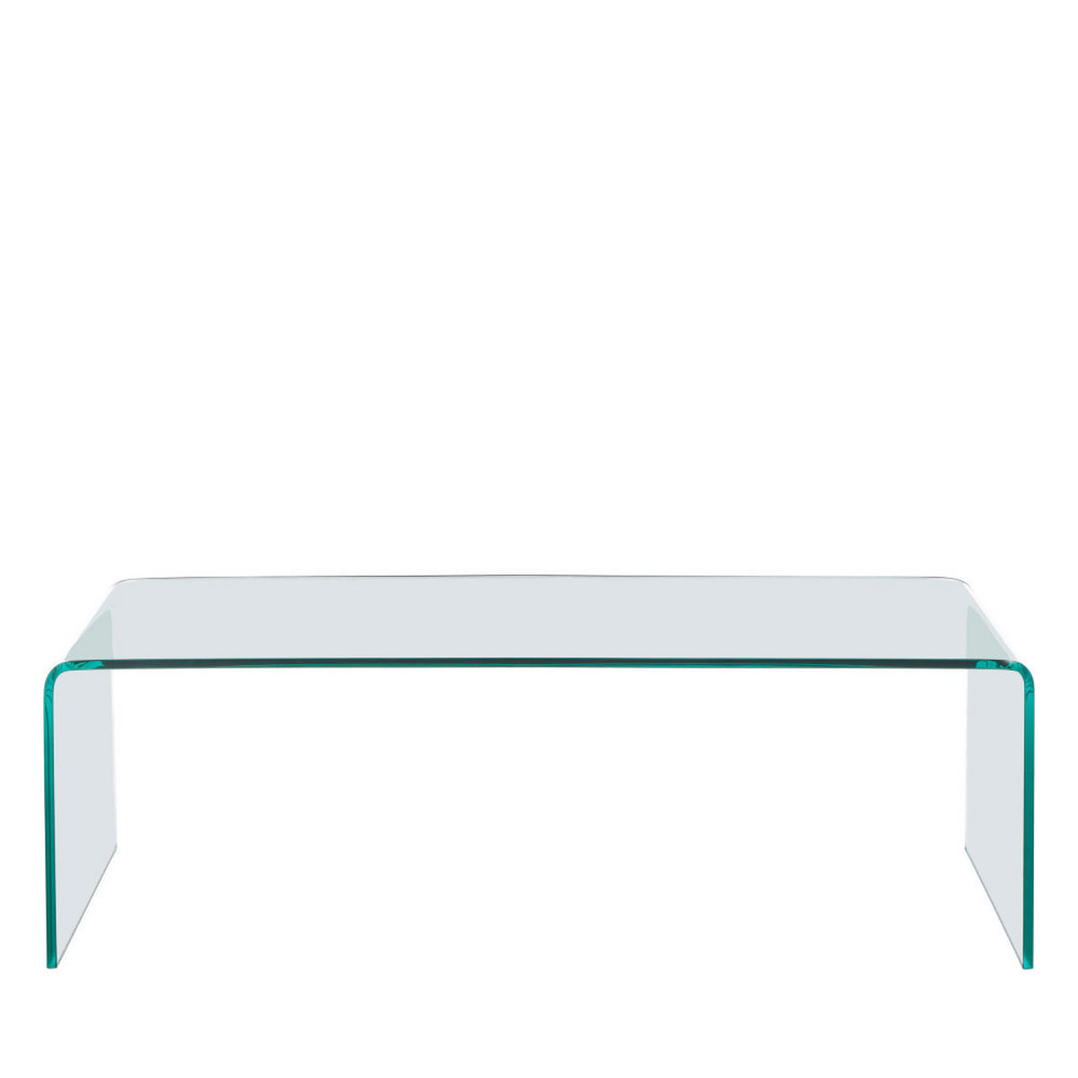 COUCHTISCH - Glas - Transparent - Transparent, Glas (110/55/35cm) - Drawer