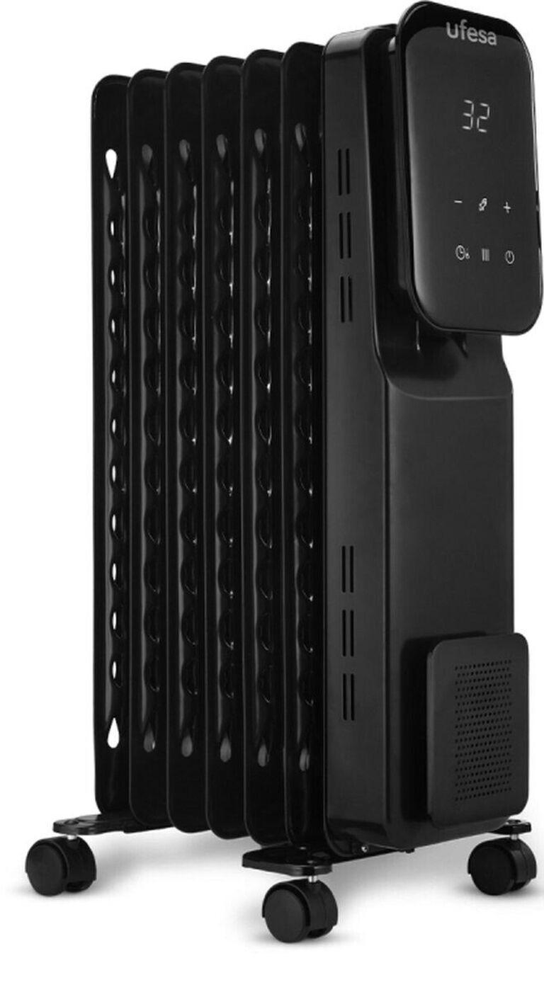 ÖL-RADIATOR RD2000D Schwarz 7 Heizelemente - Schwarz, Metall (25/65/15cm) - 24Bottles