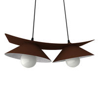 HÄNGELEUCHTE - Braun, Metall (70/50/16cm) - Lumicom