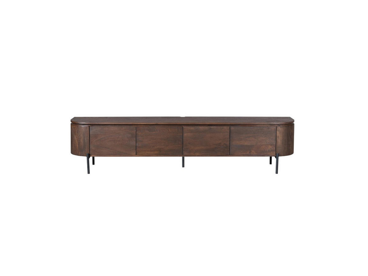 LOWBOARD Magnificent Mangoholz 240 cm / 35 cm Braun - Braun, Holz (240/45/35cm) - Villa Möbel