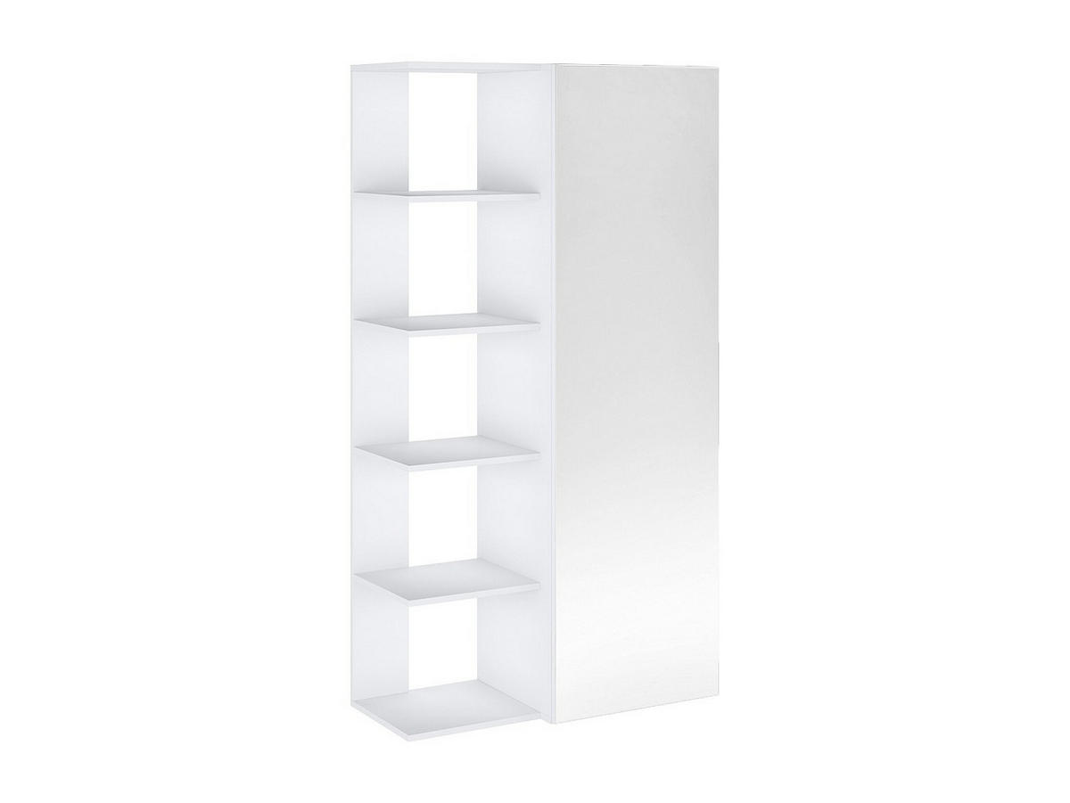 SCHUHSCHRANK - 87.6 x 40.9 - holz - weiß Sylany - Weiß, Holz (87.6/165.7/40.9cm) - Vente-Unique