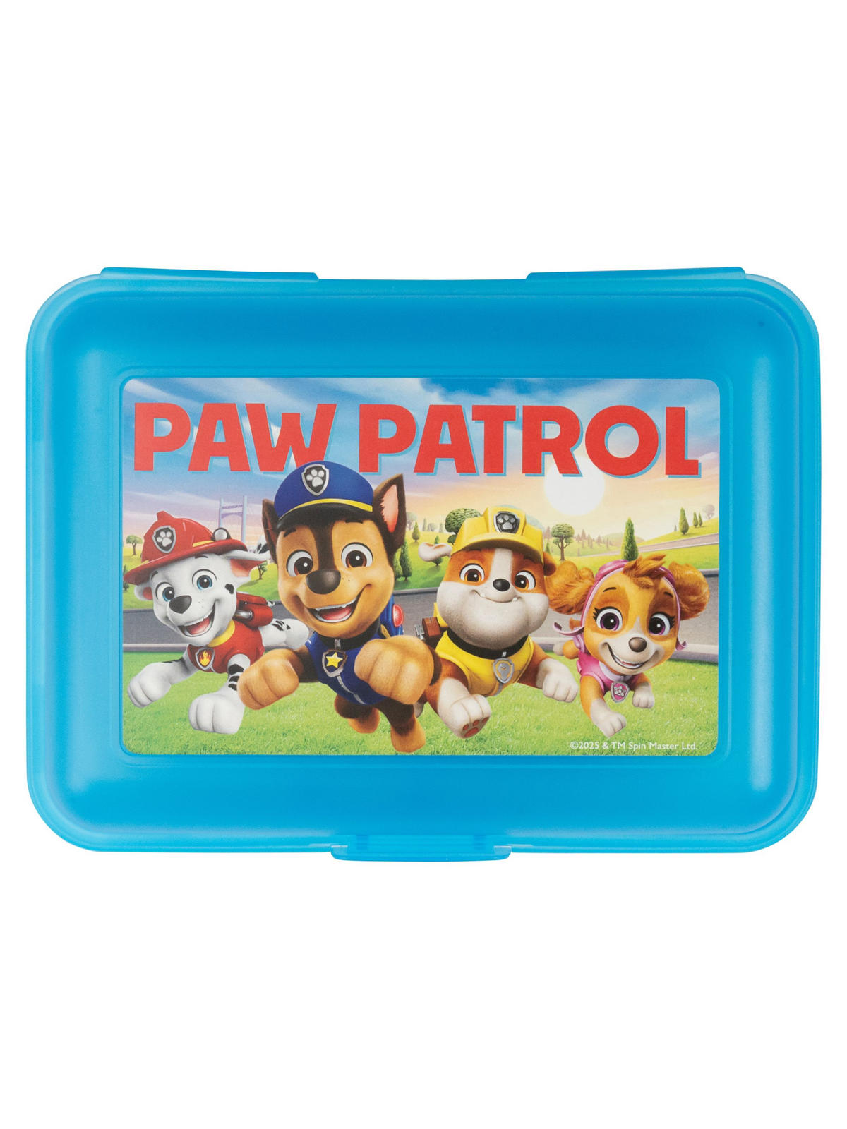 BROTDOSE Paw Patrol Paw Crew Blau 17,5 x 12,8 x 6,9 cm - Blau, Kunststoff (17.5/6.9/12.8cm) - Paw Patrol