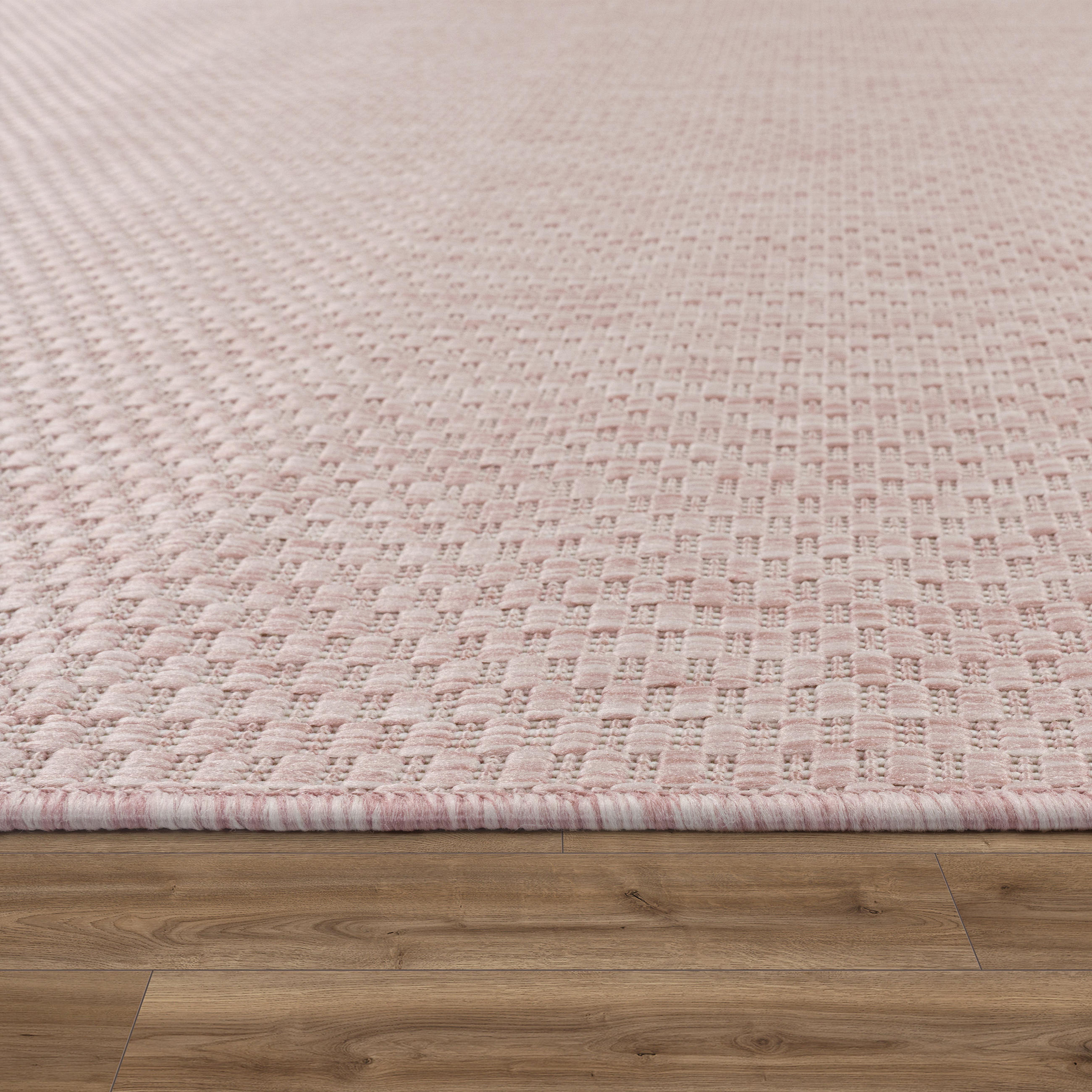 Thumbnail - Paco Home Outdoorteppich, Pink, Textil, Rechteckig, 160x220 cm, strapazierfähig, für Fußbodenheizung geeignet, Teppiche ...
