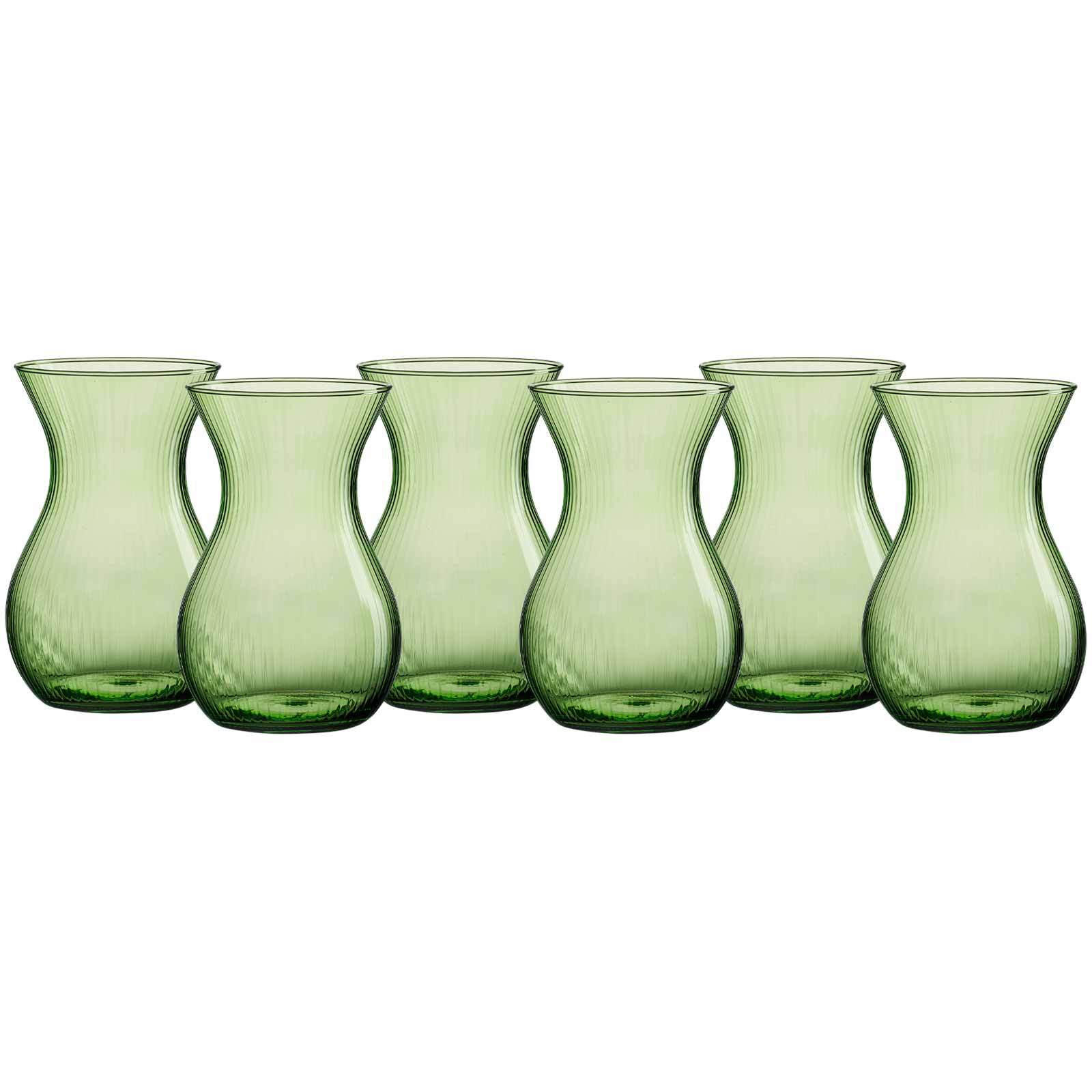 VASEN Rosalie Grün 18 cm 6er Set - Grün, Glas (18cm) - Ritzenhoff Breker