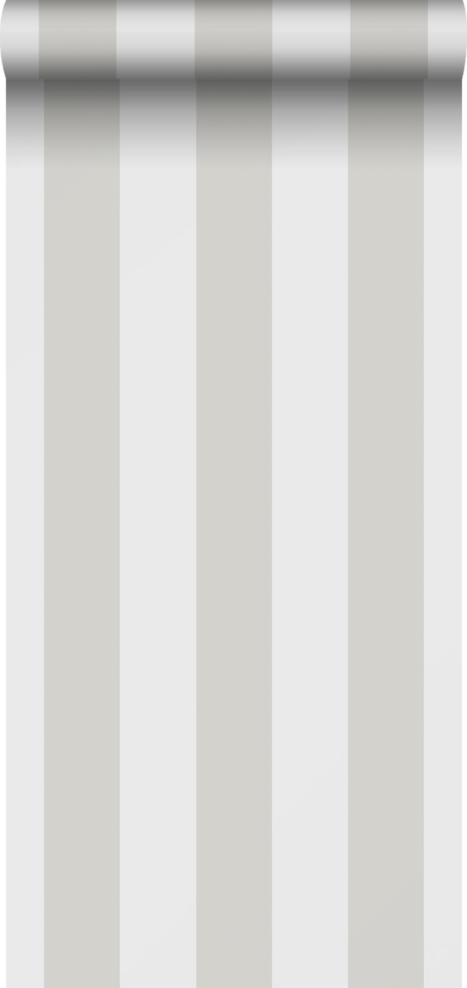 TAPETE Streifen 53 cm x 10.05 m - Grau, Papier (53/1000cm) - Sanders & Sanders
