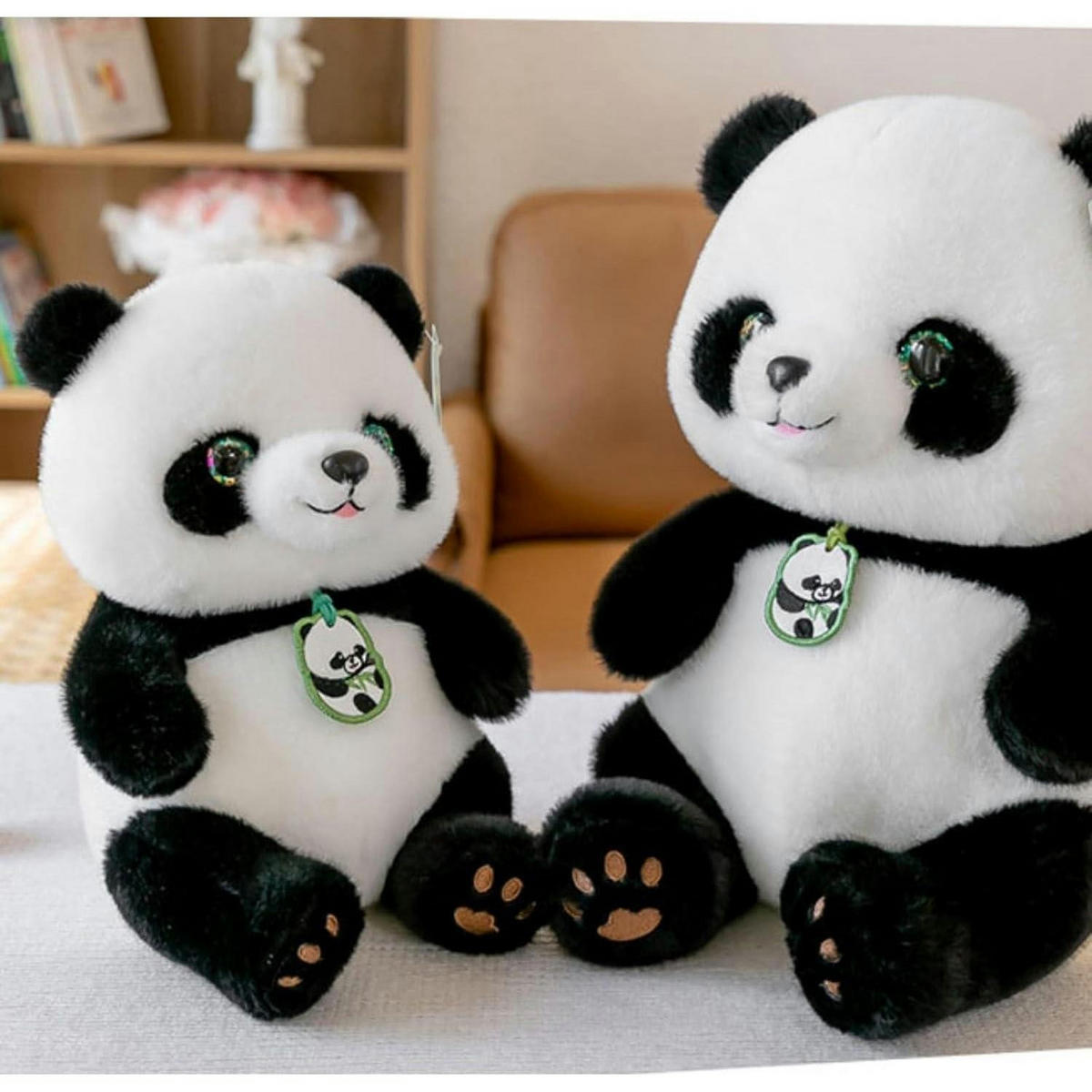 PLÜSCHTIER Panda 27 cm - Multicolor, Textil (15/27cm)
