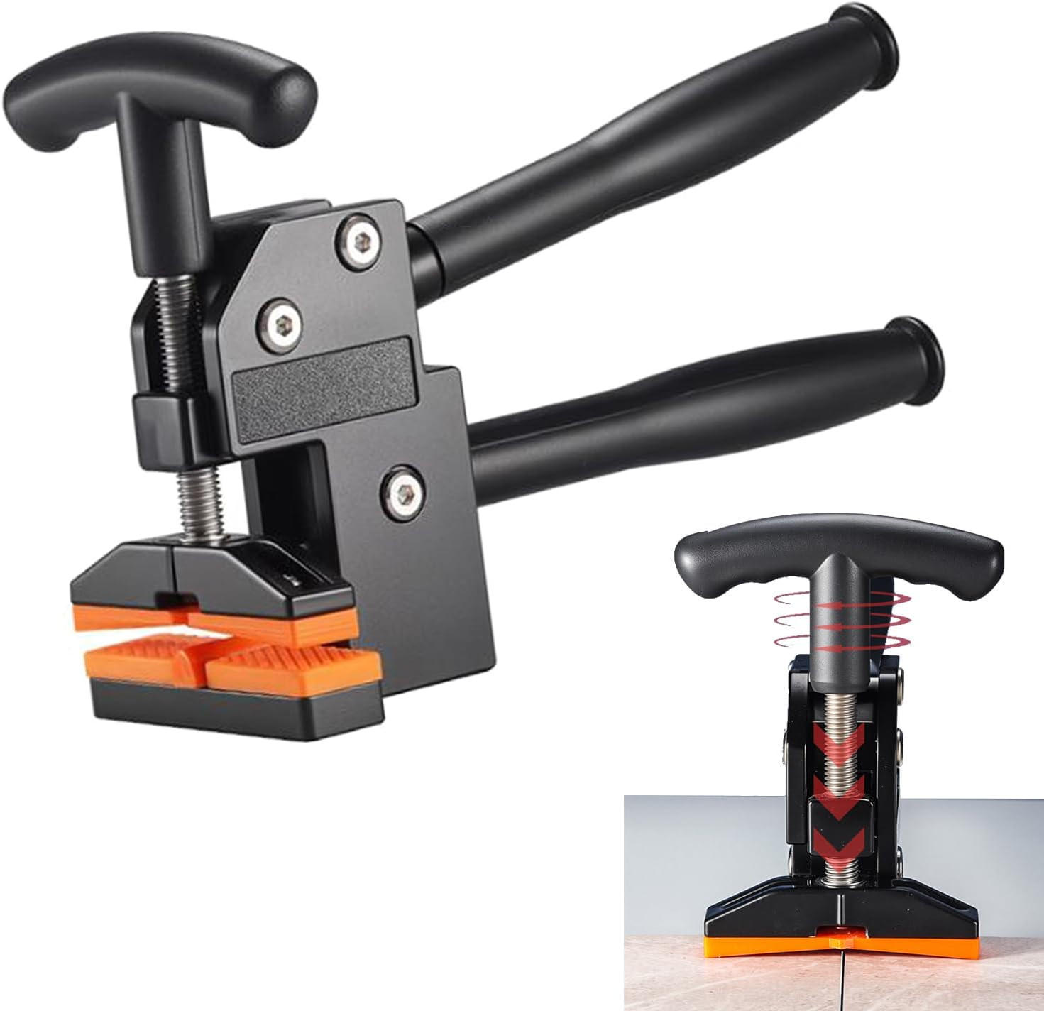 ZANGE – für Fliesen und Glas – orange - Schwarz, Metall (22.5/8/14.5cm) - DCA