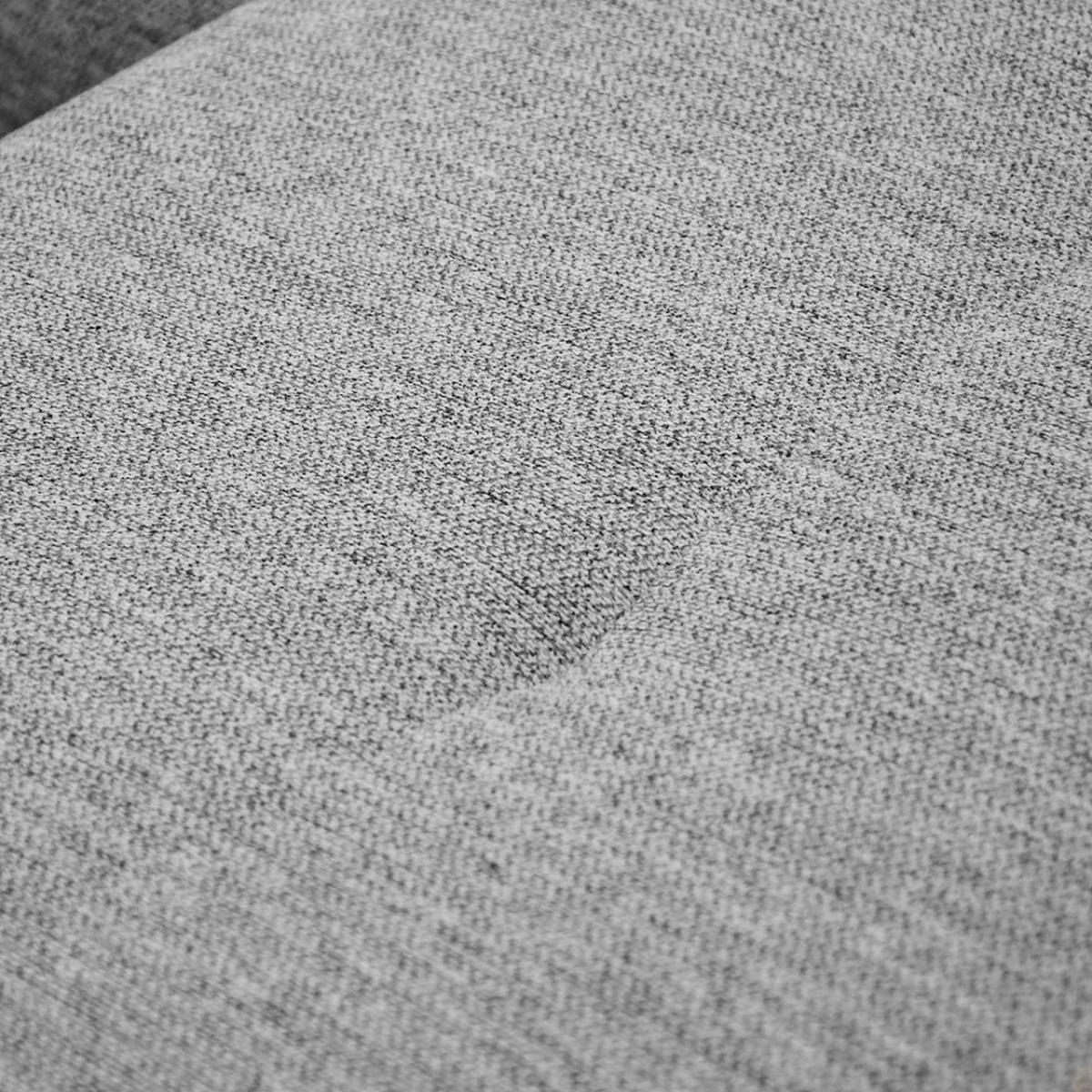 ECKSCHLAFSOFA Neron mit 2 Bettkasten und Beine in Wengefarbe, Hellgrau, links - Wengefarben/Hellgrau, Textil (233/148cm) - Beautysofa