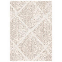 IN & OUTDOOR TEPPICH CAMPUS PIXEL RAUTEN - Beige, Textil (120/170cm) - Pergamon