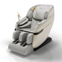 MASSAGESESSEL Naxos Weiß/Hellgrau - Hellgrau, Textil (75/105/142cm) - Juskys