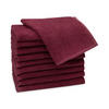 GÄSTETÜCHER, 10er-Set, 30x50 cm, 100% Baumwolle, Rot - Bordeaux, Textil (30/50cm) - Zollner