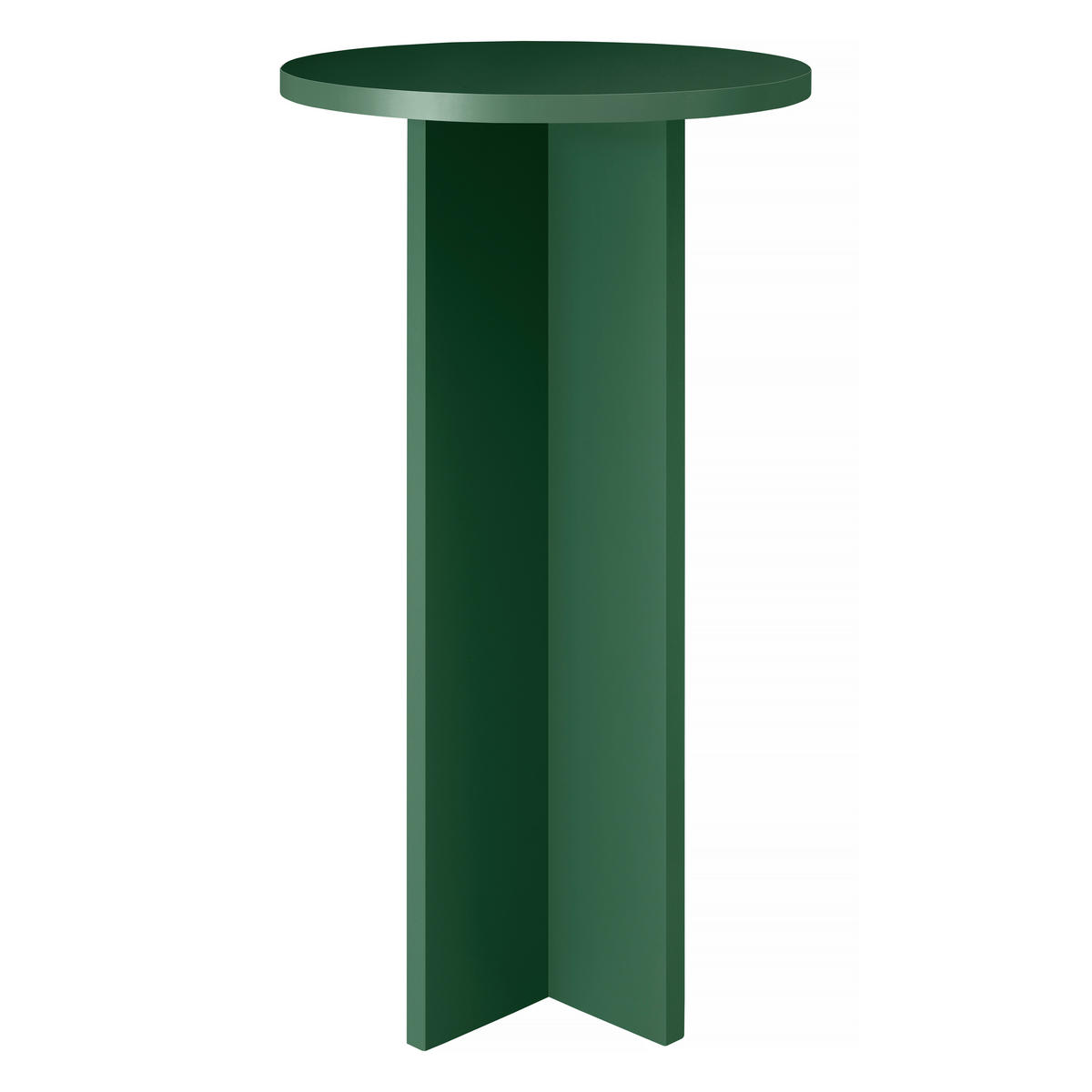 HOCHTISCH rund 60 cm Zederngrün CHINCHIN - Grün, Holzwerkstoff (60/105/60cm) - RNT By Really Nice Things