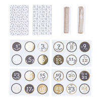 DIY-ADVENTSKALENDER Surprise - Schwarz, Papier (15/3/24cm) - Butlers