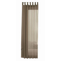 SCHLAUFENSCHAL PULA HxB 245x140 cm Nougat - Graubraun, Textil (140/245cm) - Gardinenbox