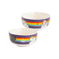 MÜSLISCHALE Pummel und Friends Regenbogen Mehrfarbig 400 ml - Multicolor, Keramik (13.5cm) - United Labels