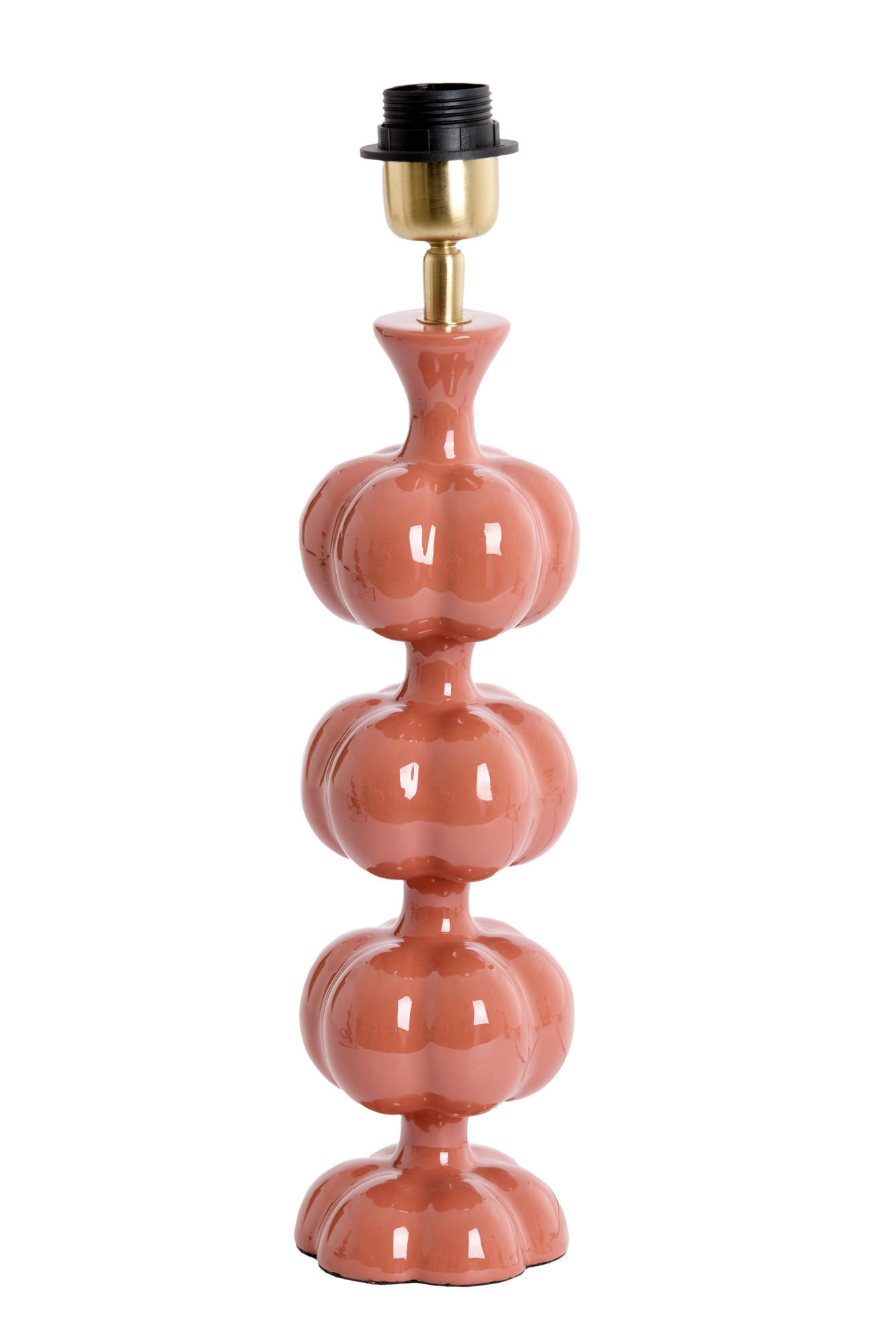 LAMPENFUSS Caldas Orange Ø10/38 cm - Orange, Metall (10/10/38cm) - Light & Living