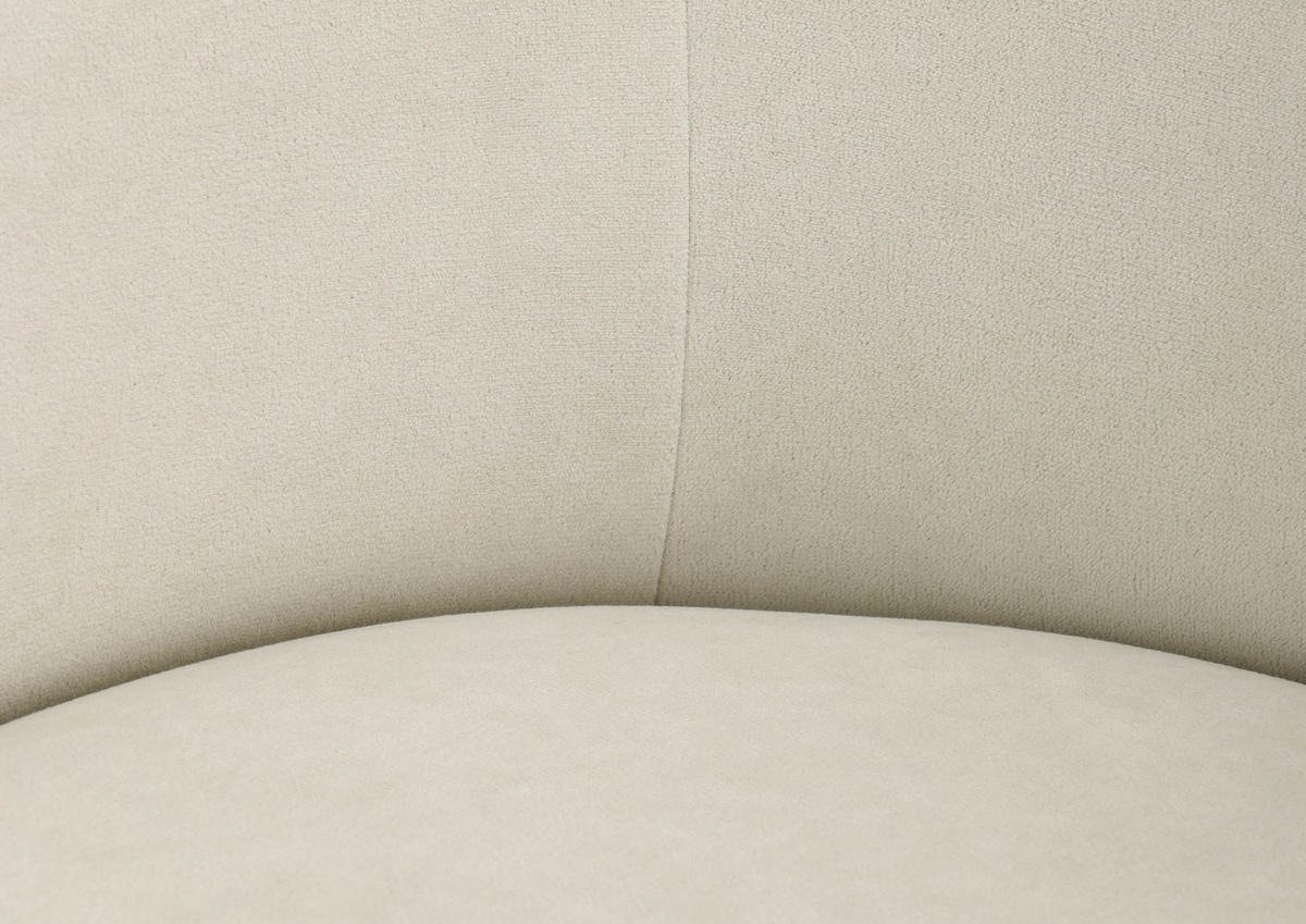 STUHL 100% Polyester 59 x 63 x 86 cm beige POLSTERSTÜHLE #02 - Beige, Kunststoff (59/86/63cm) - Massivmoebel24
