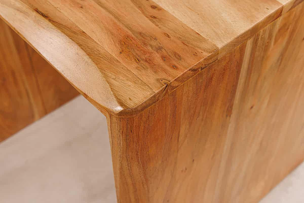 BEISTELLTISCHSET MAMMUT 2-teilig Akazie Braun 55cm - Braun, Holz (50/50/55cm) - riess-ambiente