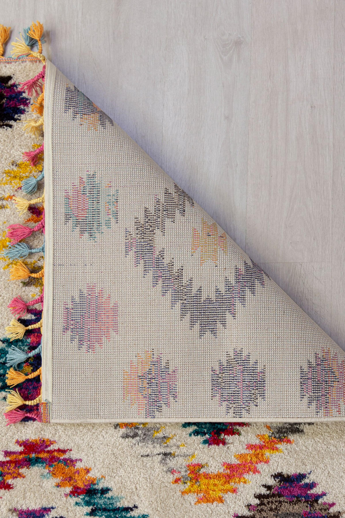 TEPPICH Berber-Design bunt ARUN KIM, Multi 80x150 cm - Multicolor, Textil (80/150cm) - KADIMA DESIGN