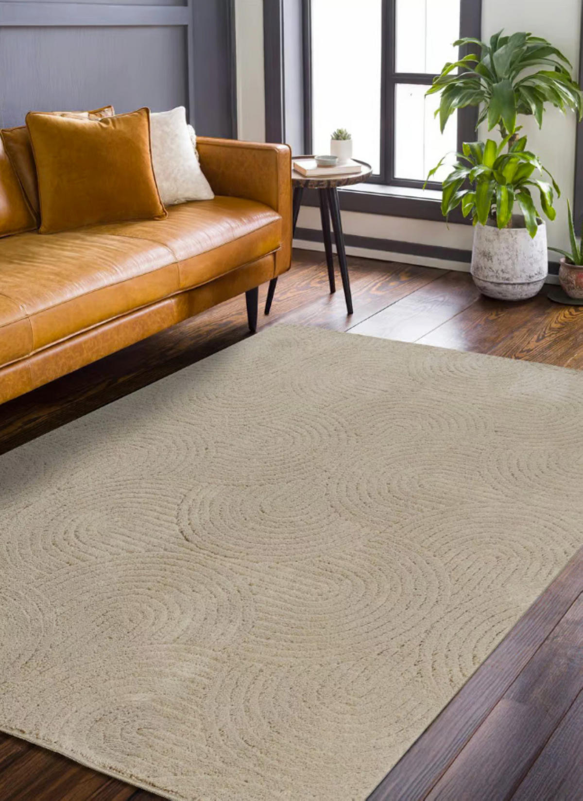 TEPPICH modern Flachgewebe ALMA Braun 160 x 230 cm - Braun, Textil (160/230cm) - Novatrend