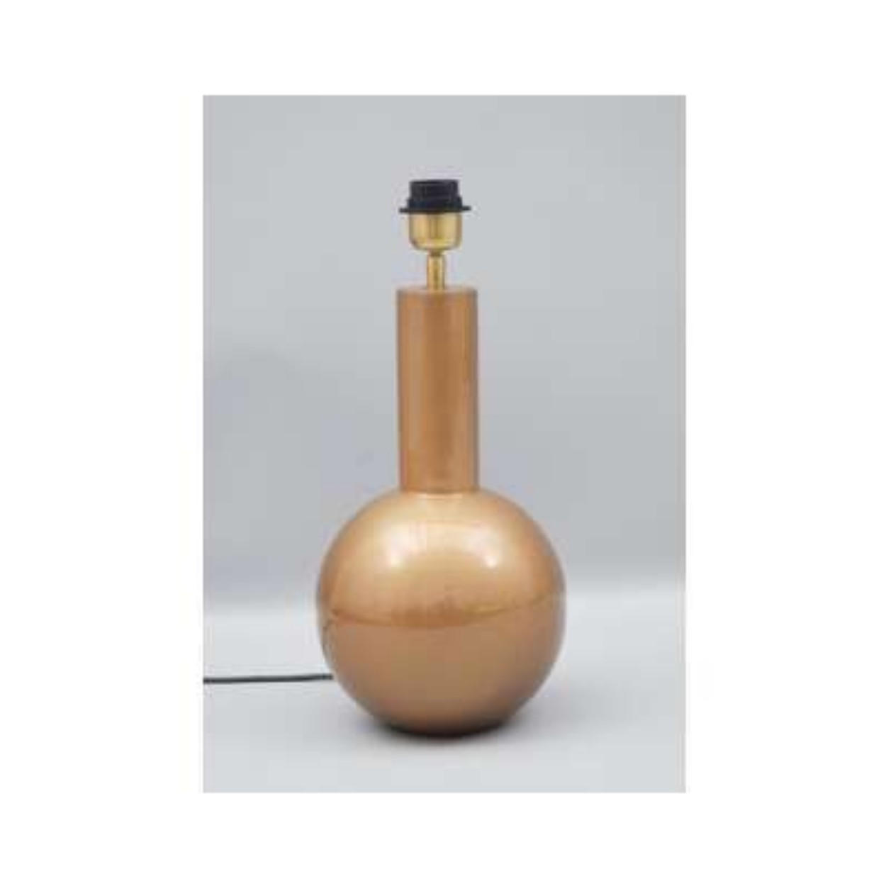 LAMPENFUSS Benao - Bronze - 19.5/19.5/38.5 cm - Bronzefarben, Metall (19.5/19.5/38.5cm) - Light & Living