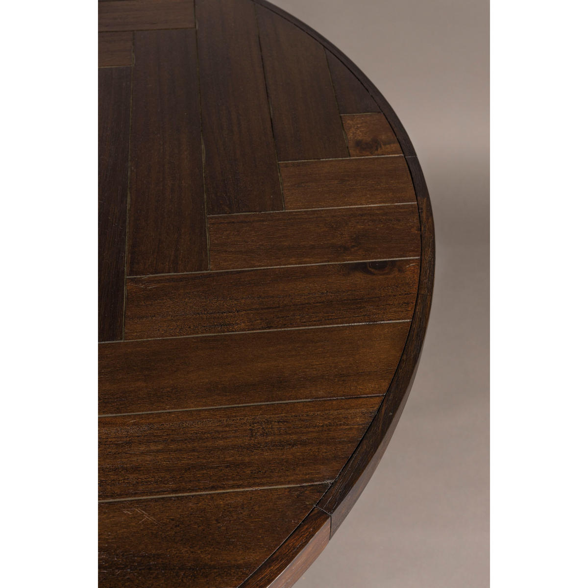 ESSTISCH Class Rund 120 cm - Braun, Holz (120/120/75cm) - Dutchbone