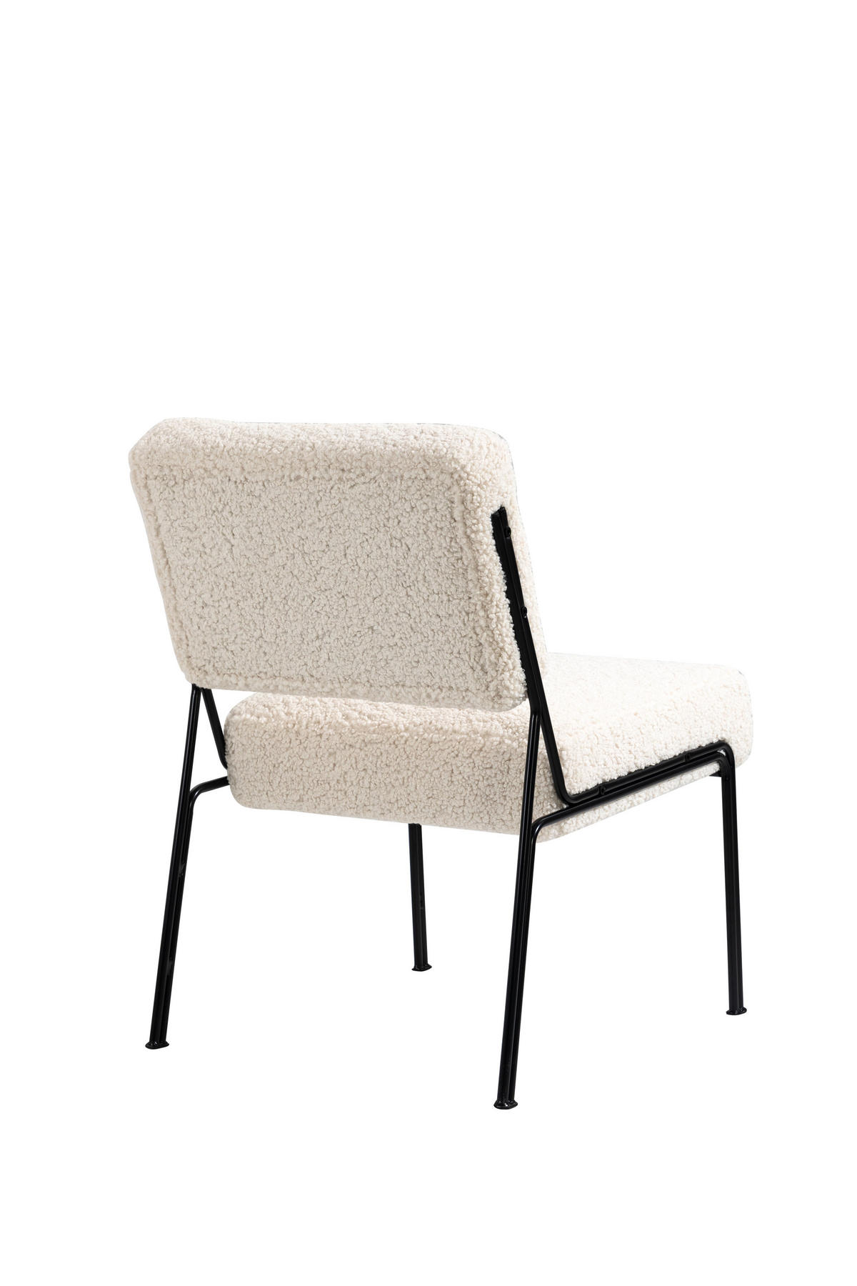 SESSEL Wolle Weiß - Weiß, Textil (51/80/69cm) - Nordlys