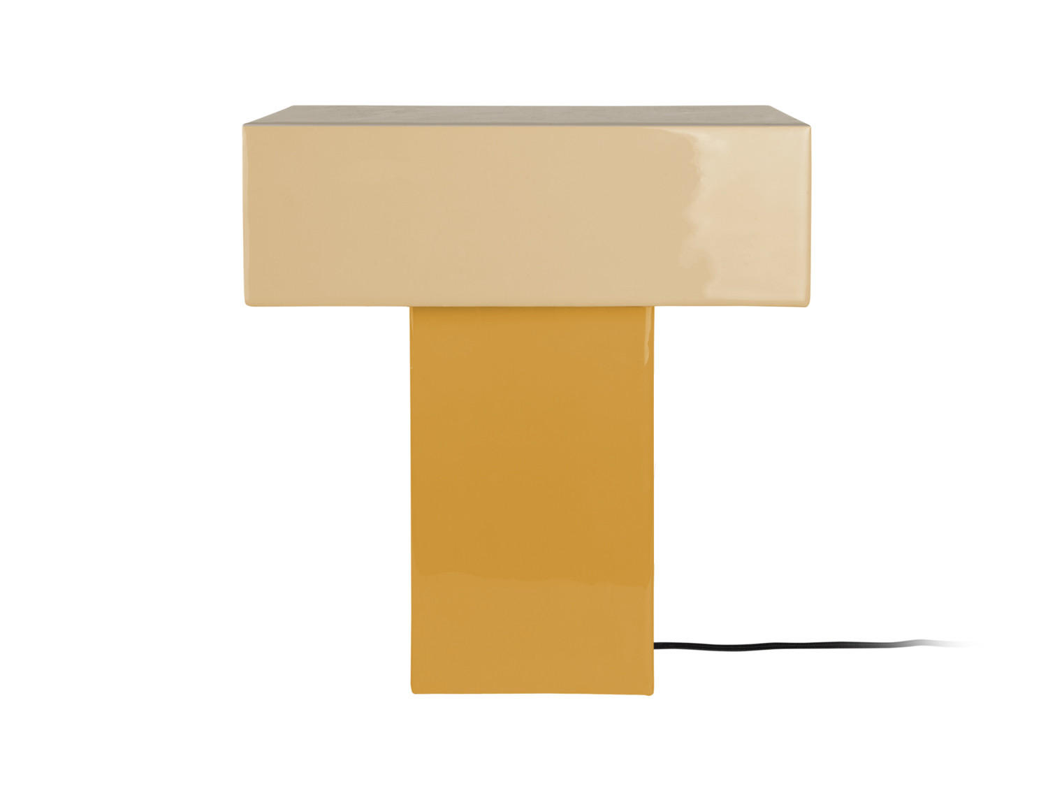Leitmotiv Tischlampe Gelb 15x35x32 cm