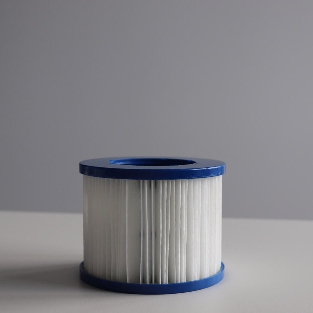 POOLFILTER SPLASH / DROP - Weiß, Kunststoff (10/7.8/10cm) - Home Deluxe