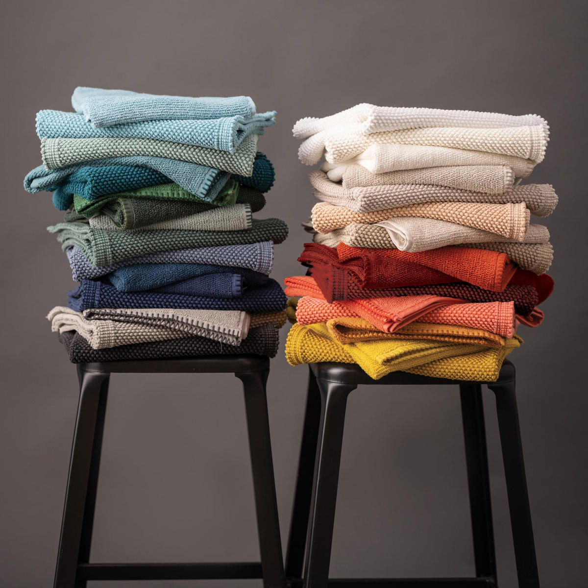 BADEMATTE Etia kreide 54 x 64 cm - Creme, Textil (54/64cm) - Vivaraise