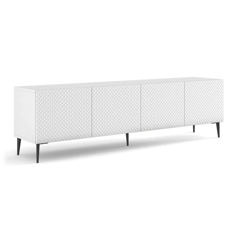 TV-MÖBEL Philaé Weiß - Weiß, Holzwerkstoff (200/56/42cm) - Petits-meubles