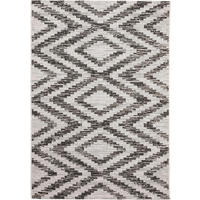 OUTDOORTEPPICH Cleo Weiß/Schwarz 80x150 cm - Weiß, Textil (80/150cm) - benuta Nest