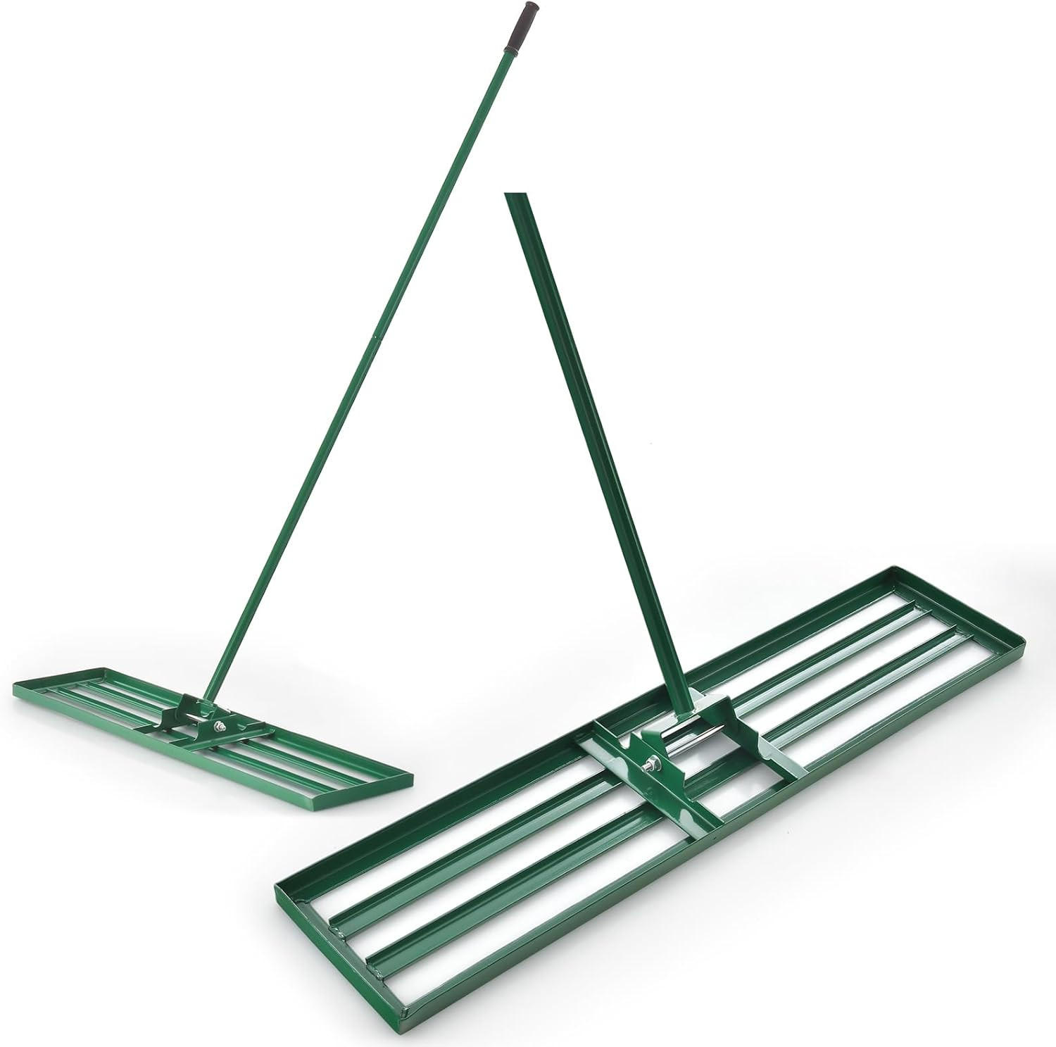 Costway Nivellierrechen Grün 91x170x25 cm