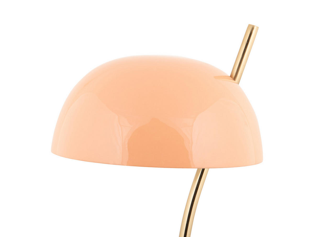 TISCHLAMPE Vivo 22/22/55 cm - Orange, Metall (22/22/55cm) - Leitmotiv
