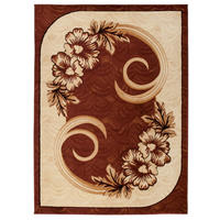 TEPPICH ATLAS Dunkelbraun Hellbraun 180/250 cm - Hellbraun/Dunkelbraun, Textil (180/250cm) - Tapiso