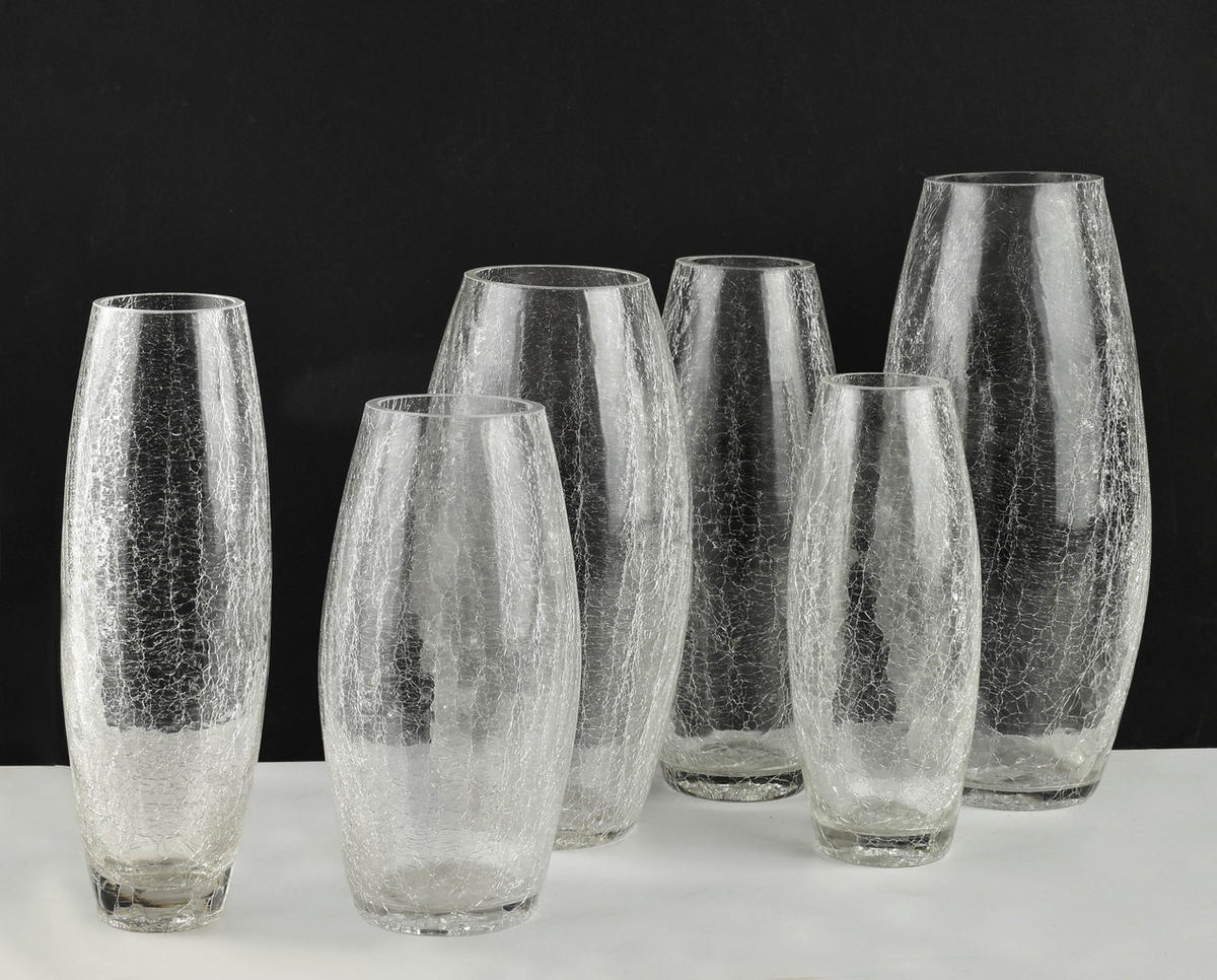 VASE Serenite Glas - Transparent, Glas (31cm) - Mondex