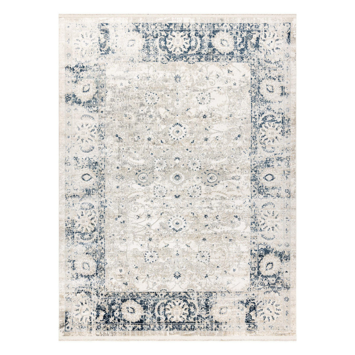 TEPPICH Distin 120/170 cm - Blau, Textil (120/170cm) - rugsX