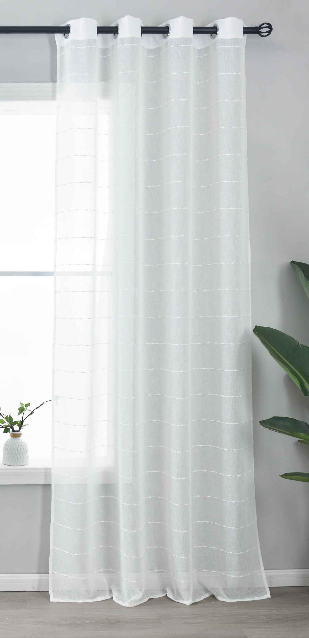 VORHANG »Kassel« HxB 245x140 cm Natur - Naturfarben, Textil (140/245cm) - Gardinenbox