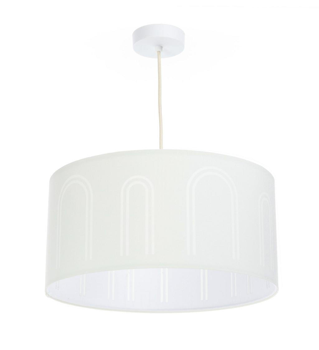 HÄNGELEUCHTE Weiß 40/90 cm - Weiß, Kunststoff (20/0.4/90cm) - ONZENO
