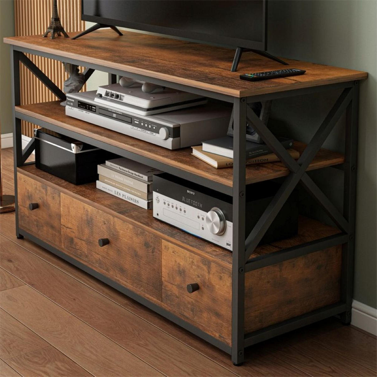 KOMMODE, braun 110/40/63 cm - Braun, Holzwerkstoff (118/15/46.5cm)