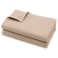 SAUNATUCH, 2er-Set, 70x180 cm, 100% Baumwolle, Braun - Cappuccino, Textil (70/180cm) - Zollner